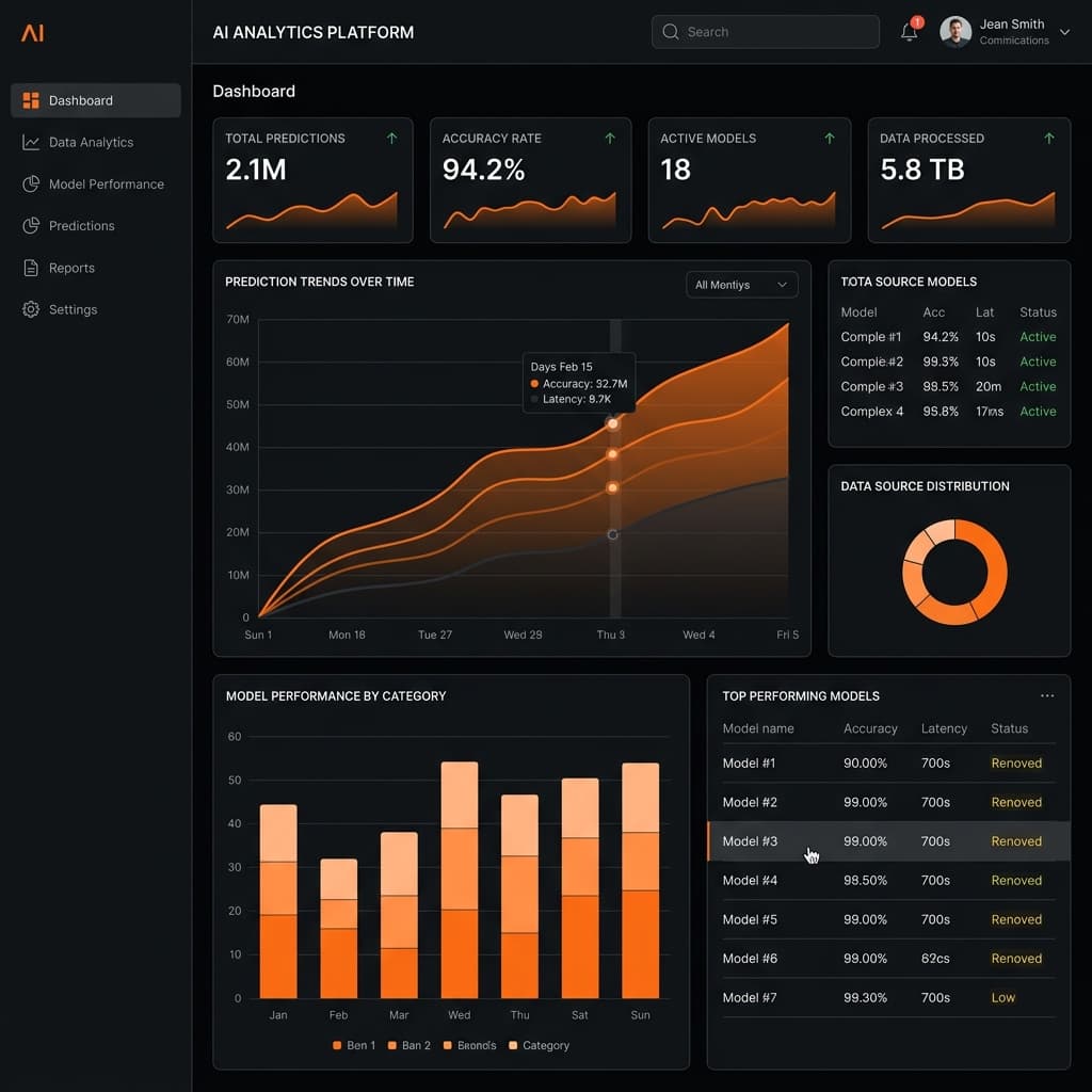 AI Analytics Dashboard